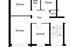 Gemütliche Wohnung in Lehe – Bütteler Straße 32, 27568 Lehe, Bremerhaven – Vorschaubild 1