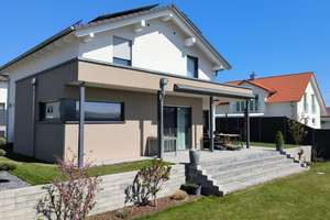 Exklusives KfW-40+ Einfamilienhaus - Provisionsfrei ! - Ab 01.09.2026 Bezugsbereit – Sandbühl 22, 72511 Bingen – Vorschaubild 1