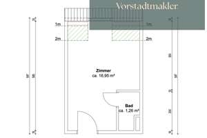 Modern, Möbliert, Mittendrin!  Studio-Apartment in ruhiger, aber zentraler Lage! – Die vollständige Adresse der Immobilie erhältst du vom Anbieter., 81829 Trudering-Riem (Ortsteil), München – Vorschaubild 10