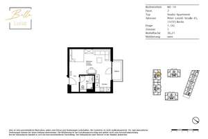 Tiny Luxury in Toplage – Hochwertiges Apartment in Berlin-Dahlem – Peter-Lennè-Straße 43, 14195 Dahlem, Berlin – Vorschaubild 9