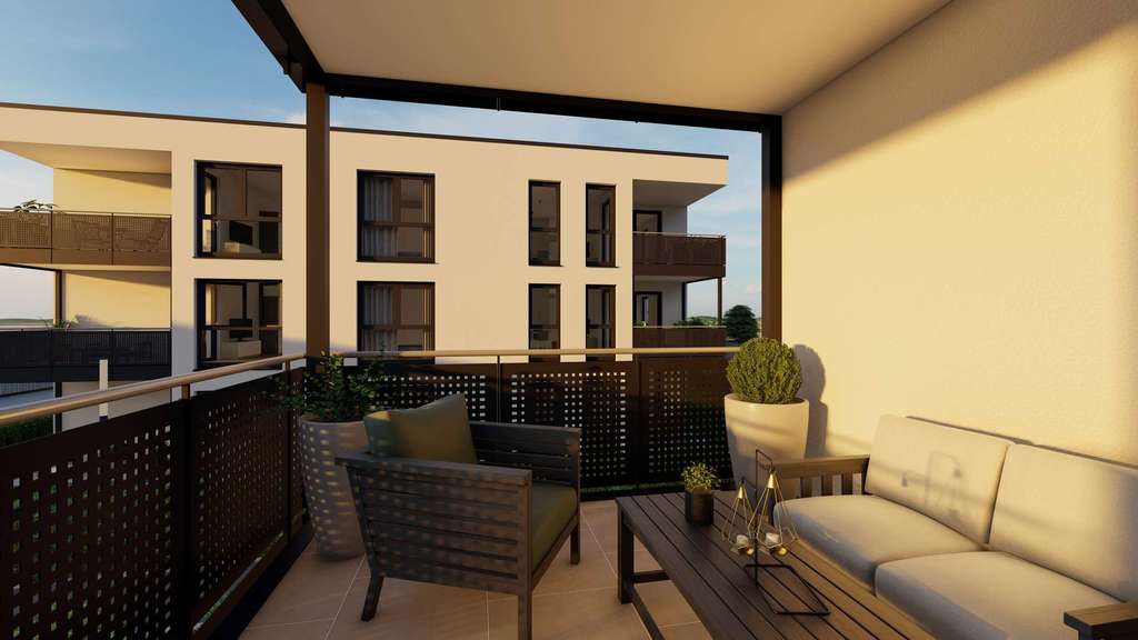 Goldsteig Quartier in Plattling, Neubau im KfW QNG Standard