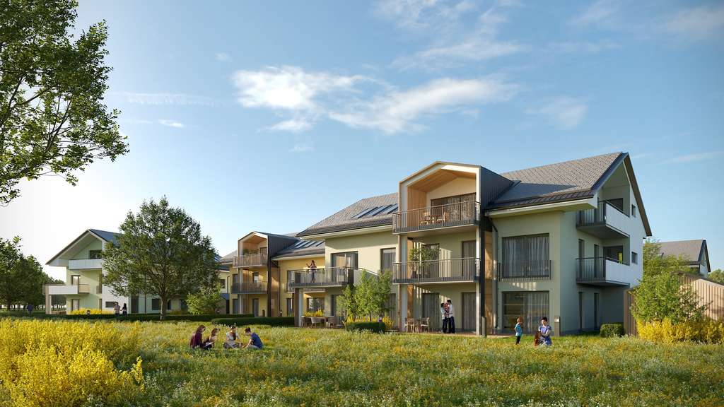 Immobilie in Grabenstätt - 4 Zim-Wohnung EG mit Garten, davon ein Souterrainzimmer im UG. - Bild 0