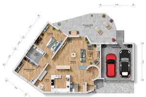 Exklusive Design-Villa mit ELW in Pforzheim-Sonnenberg – Die vollständige Adresse der Immobilie erhältst du vom Anbieter., 75180 Dillweißenstein, Pforzheim – Vorschaubild 21