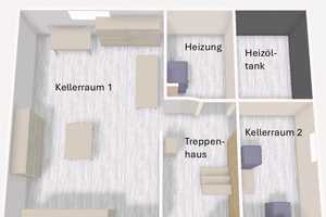 Sehr schön gelegene Doppelhaushälfte auf großem Grundstück mit Bergblick, Doppelcarport und Garage – Rosenheim (Kreis) – Vorschaubild 6