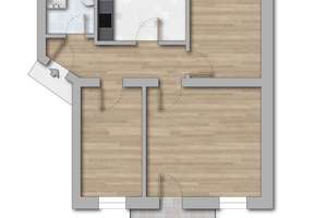 Charmante 3-Raumwohnung mit Balkon, Bad mit Fenster und Mieterkeller – Gerhart-Hauptmann-Straße 6, 2977 Neida, Hoyerswerda – Vorschaubild 2