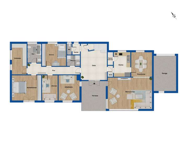 Grundriss Erdgeschoss