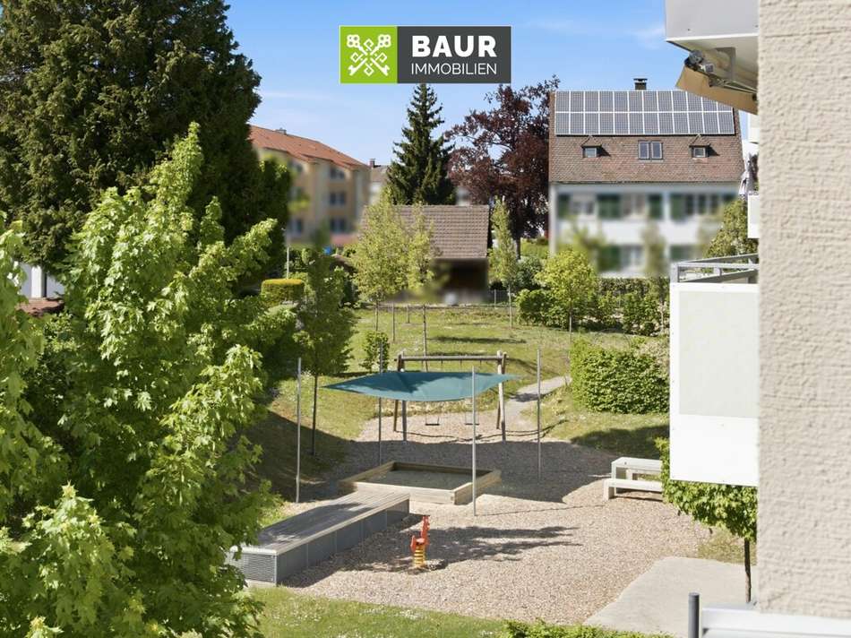 Ausblick Spielplatz