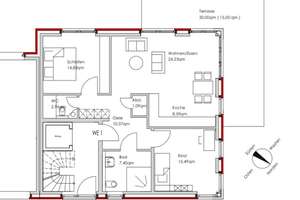 Barrierefreie Terrassenwohnung in AEZ Nähe – Die vollständige Adresse der Immobilie erhältst du vom Anbieter., 22395 Sasel, Hamburg – Vorschaubild 15