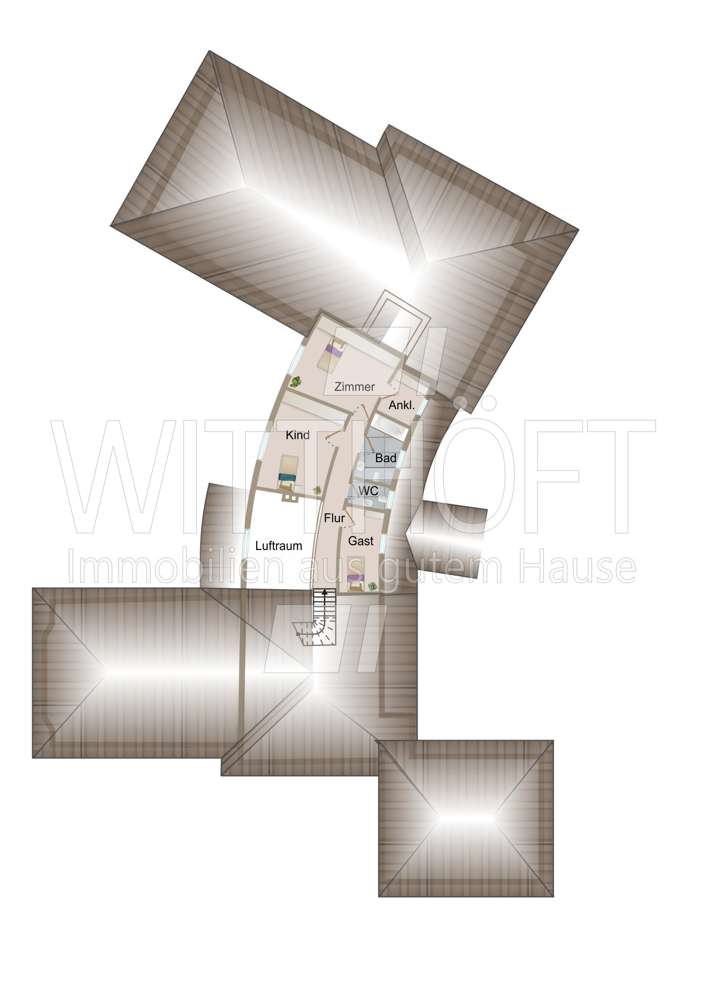 Grundriss Obergeschoss