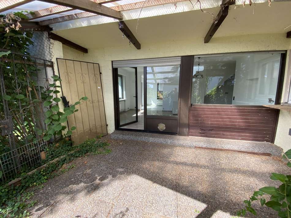 Terrasse neben dem Esszimmer