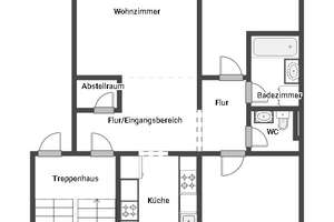 VERMIETETE 3,5-ZIMMER-WOHNUNG MIT 2 BALKONEN UND TIEFGARAGENSTELLPLATZ ZU VERKAUFEN – Max-Planck-Strasse 30, 74081 Sontheim, Heilbronn – Vorschaubild 7