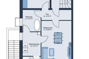 Viel Platz für mehrere Generationen – Doppelhaushälfte mit zwei Wohneinheiten in Freimann – Die vollständige Adresse der Immobilie erhältst du vom Anbieter., 80939 Freimann, München – Vorschaubild 46