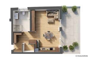 Ankommen & wohlfühlen: 1-Zimmer-Apartment mit Terrasse & TG auf der Spitalhöhe – Die vollständige Adresse der Immobilie erhältst du vom Anbieter., 78628 Rottweil – Vorschaubild 19