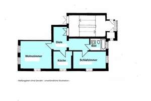 Schöne 2-Zimmer-Wohnung im Hochparterre mit einer Wohnfläche von ca. 52,12 m² – Die vollständige Adresse der Immobilie erhältst du vom Anbieter., 1129 Pieschen-Nord/Trachenberge, Dresden – Vorschaubild 11