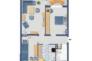 Schöne 3- Zimmer Wohnung in Holthausen - Bezugsfrei zum 01.10.26-Provisionsfrei! – Kiesselbachstraße 87, 40589 Holthausen, Düsseldorf – Vorschaubild 4