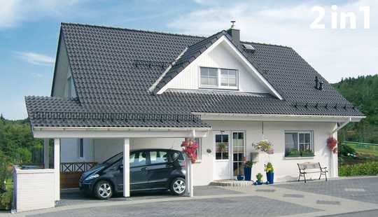 Bild von Bauen in Zentraler Lage: Grundstücks- und Baunebenkosten sowie Garage im Preis enthalten!