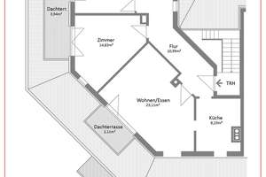 Charmante 3 Zimmer-Dachgeschosswohnung mit zwei Balkonen in ruhiger Bestlage von München-Bogenhausen – Die vollständige Adresse der Immobilie erhältst du vom Anbieter., 81929 Daglfing, München – Vorschaubild 12