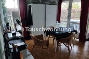 Tauschwohnung: 2 Zimmer mit Garten am Kanal gegen 3 ZKBB zentral