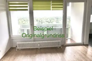 2-Zi-Wohnung, große Küche u. Loggia im Grünen – Potsdamer Weg 7, 68309 Mannheim – Vorschaubild 12