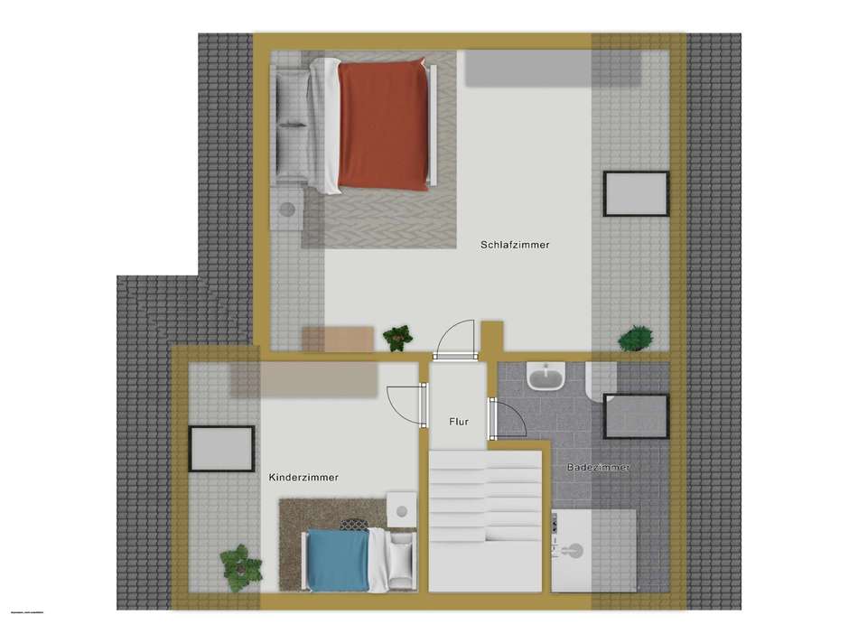 Grundriss Dachgeschoss