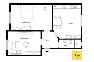 Winterhude/Gottschedstraße: 2020 sanierte, möblierte Erdgeschosswohnung – Gottschedstraße 5, 22301 Winterhude, Hamburg – Vorschaubild 11