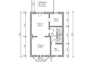 Altbau mit historischem Charme und schönem Garten – Die vollständige Adresse der Immobilie erhältst du vom Anbieter., 28211 Gete, Bremen – Vorschaubild 31