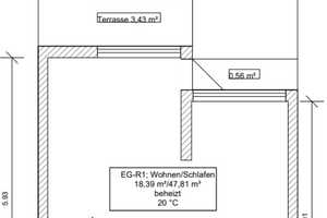 Helle 1,5-Zimmer-Wohnung ab sofort mit Terrasse, Tiefgaragenstellplatz und Küche – Karlsruhe – Vorschaubild 9