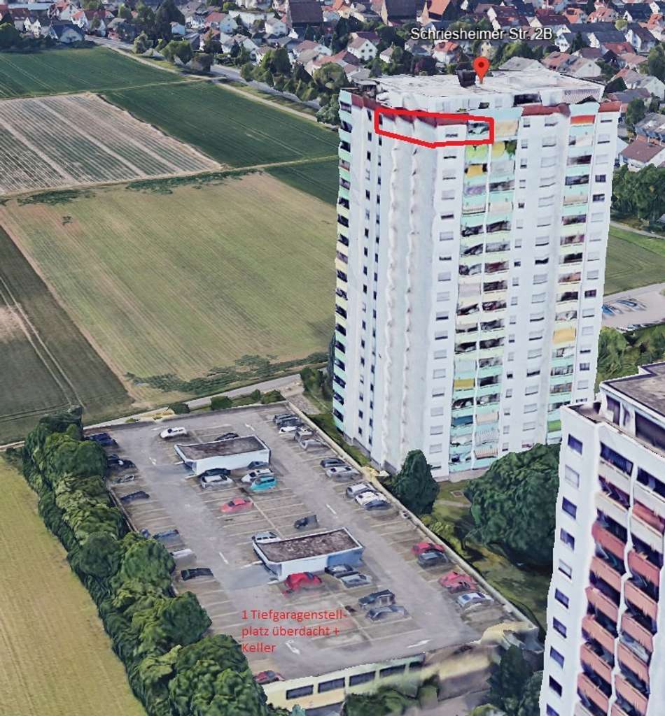 Immobilie in Heddesheim - 4 Zimmer Skyline-Feeling über den Dächern von Heddesheim - Bild 4