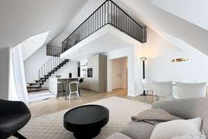 Einziehen und Wohlfühlen! Vollmöblierte, moderne Galeriewohnung in Obermenzing
 – Die vollständige Adresse der Immobilie erhältst du vom Anbieter., 81247 Obermenzing, München – Vorschaubild 2