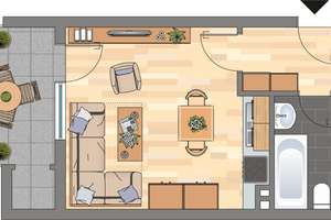 1-Zimmer-Wohnung in Dortmund