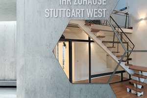 Aussergewöhnliche Wohnung - Stuttgart-Mitte / West mit 2x Balkon