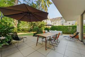 Exklusive barrierefreie 3-Zimmer-Gartenwohnung, 2 Terrassen, 2 TG-Stellplätze am Stadtwald – 50933 Braunsfeld, Köln – Vorschaubild 27