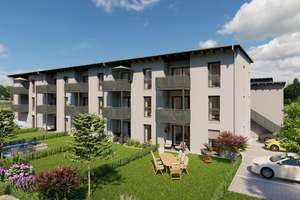Moderne 2-Zimmer-Wohnung mit Garten - Erstbezug