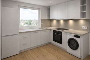 Erstbezug nach Modernisierung  |  3 Zimmer   |  Südbalkon  |  Aufzug  |  Kirchrode – Die vollständige Adresse der Immobilie erhältst du vom Anbieter., 30559 Kirchrode, Hannover – Vorschaubild 4
