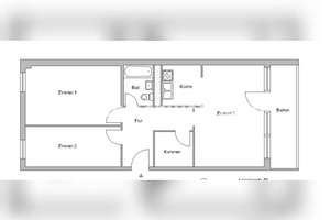 Tauschwohnung: centrally located, 3.5 room bright apartment| State owned