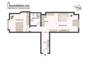 Moderne, charmante helle 2-Zimmer Wohnung
im Herzen von Stuttgart – Die vollständige Adresse der Immobilie erhältst du vom Anbieter., 70176 Rosenberg, Stuttgart – Vorschaubild 2