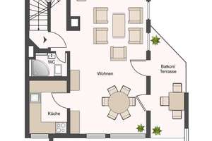 Traumhafte 3-Zi.-Dachgeschosswohnung über 2 Etagen in Trudering – Die vollständige Adresse der Immobilie erhältst du vom Anbieter., 81825 Gartenstadt Trudering, München – Vorschaubild 10