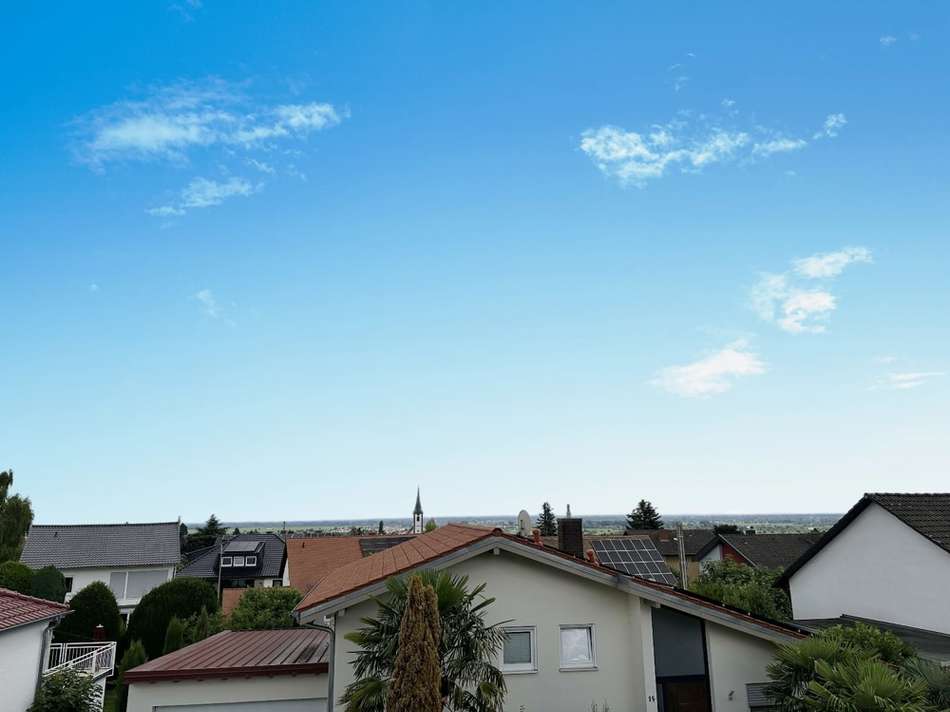 Blick in die Rheinebene