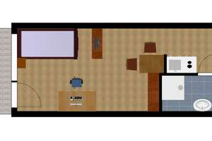 Studentenappartement in bevorzugter Stadtlage von Passau mit günstiger Anbindung zur Uni / Altstadt – Die vollständige Adresse der Immobilie erhältst du vom Anbieter., 94032 Sankt Nikola, Passau – Vorschaubild 7
