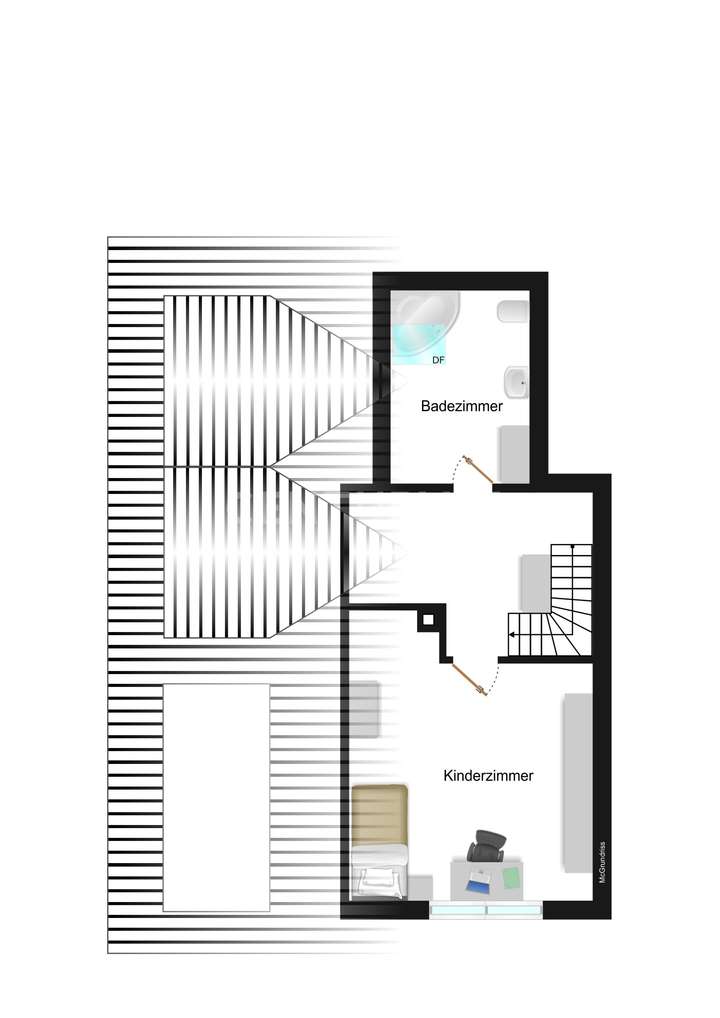 Grundriss Dachgeschoss