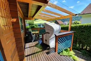 Wunderschönes Holzhaus mit Gartenidylle in Sulzau – direkt am Golfplatz – Teichacker 3, 72181 Tübingen (Kreis) – Vorschaubild 23