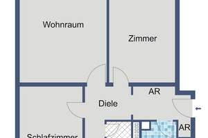 *WBS erforderlich* Komfortabel wohnen mit Loggia! – Jacques-Offenbach-Straße 9, 63069 Lauterborn, Offenbach am Main – Vorschaubild 3