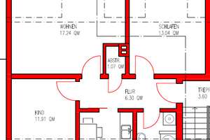 Erstbezug: 3-Zimmer-Dachgeschosswohnung hell und im Grünen – Thörlstraße 24, 21075 Heimfeld, Hamburg – Vorschaubild 2