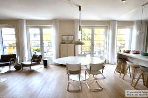 Ohne Makler: 5 Zi.-Penthouse, 161qm am Zoopark, Neubau 2020, 2xTG-Pl., barrierefrei