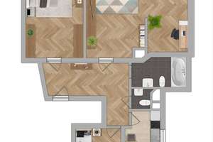3 Zimmerwohnung mit Balkon *** Sonder AfA von bis zu 4,5 % – Jägerstraße 1a, 4157 Gohlis-Mitte, Leipzig – Vorschaubild 17