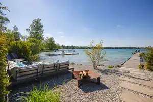 Unikat in erster See Linie mit Seeufergrundstück, Steg, Bootsliegeplatz und Boje – Starnberg (Kreis) – Vorschaubild 14