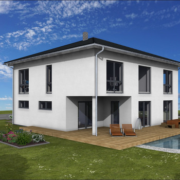 Schicke Massive Stadtvilla von EinsteinHaus