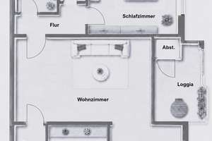 Charmante und moderne 2 Zi-Wohnung mit Loggia! EBK! Barrierefrei! Aufzug! Rheinnähe! – Die vollständige Adresse der Immobilie erhältst du vom Anbieter., 40547 Niederkassel, Düsseldorf – Vorschaubild 10