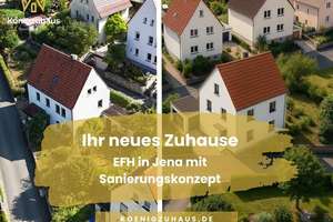 Ihr Start in ein neues Zuhause – entkerntes EFH mit fertigem Sanierungskonzept und Ausbauvarianten – Die vollständige Adresse der Immobilie erhältst du vom Anbieter., 7743 Zwätzen, Jena – Vorschaubild 1