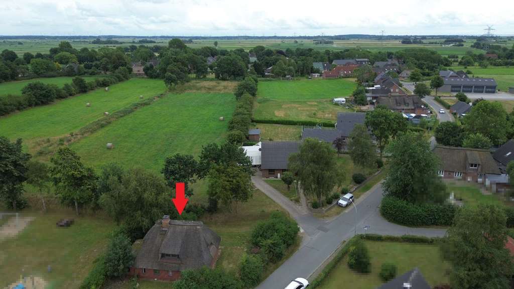 Immobilie in Almdorf - Seltenes Küstenobjekt nahe der Nordsee - Historisches Reetdachhaus zur individuellen Fertigstellung - Bild 3